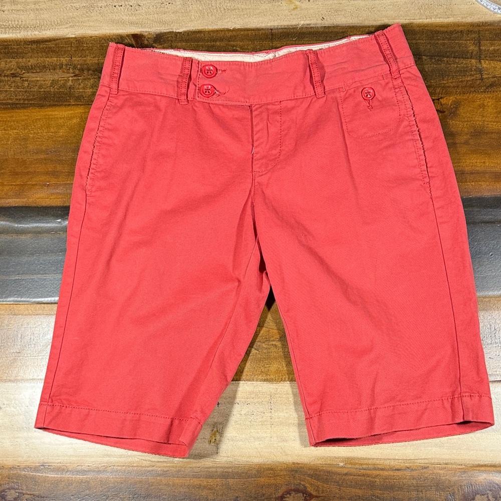 Old Navy Coral Bermuda Shorts
